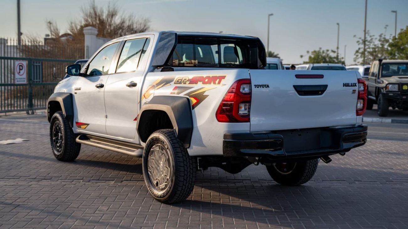 Toyota Hilux GR Sport 4.0L Automatic . Petrol . Pick Up Truck . Four Wheel Drive . 5 Seats . 4 Doors