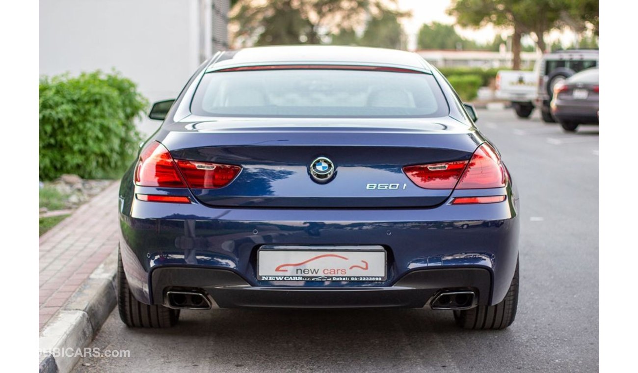 BMW 650i BMW 650I - 2013 - GCC - ASSIST AND FACILITY IN DOWN PAYMENT - DEALER WARRANTY TIL 11/2020