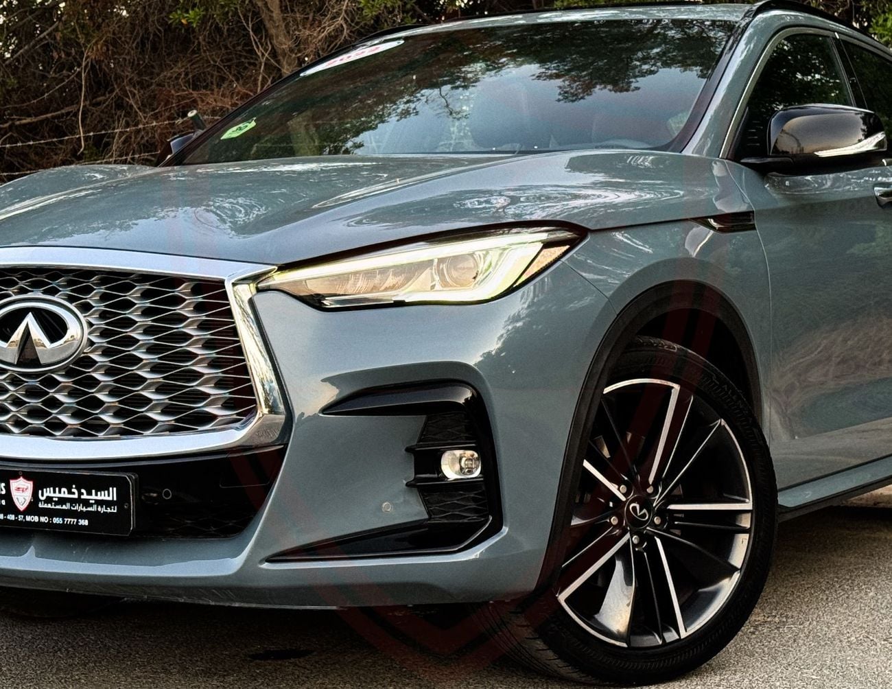 Infiniti QX55 ESSENTIAL Infiniti QX55 | 2.0 L | 2022 | GCC | Accident-Free | In Excellent Condition | 1428 P.M