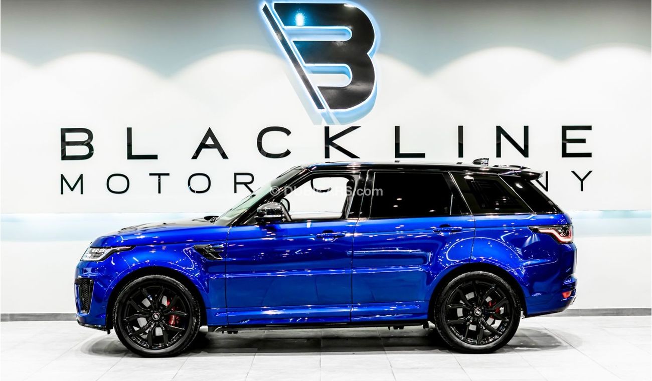 Land Rover Range Rover Sport 2019 Range Rover Sport SVR Carbon Edition, Land Rover Warranty + Service, Low KMs, GCC