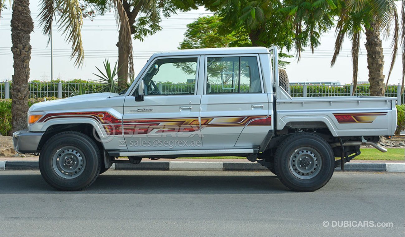 Toyota Land Cruiser Pick Up DC DIESEL STANDARD OPTION AVAILABLE IN COLORS