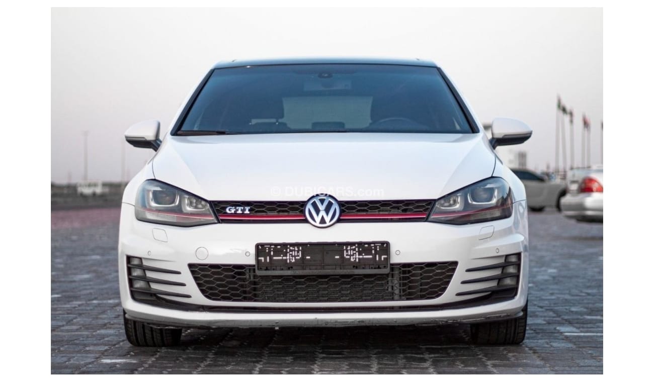 Volkswagen Golf Volkswagen Golf GTI Model: 2016 Mileage: 160,000 km Required: 38,000 dirhams _Gulf specifications _F