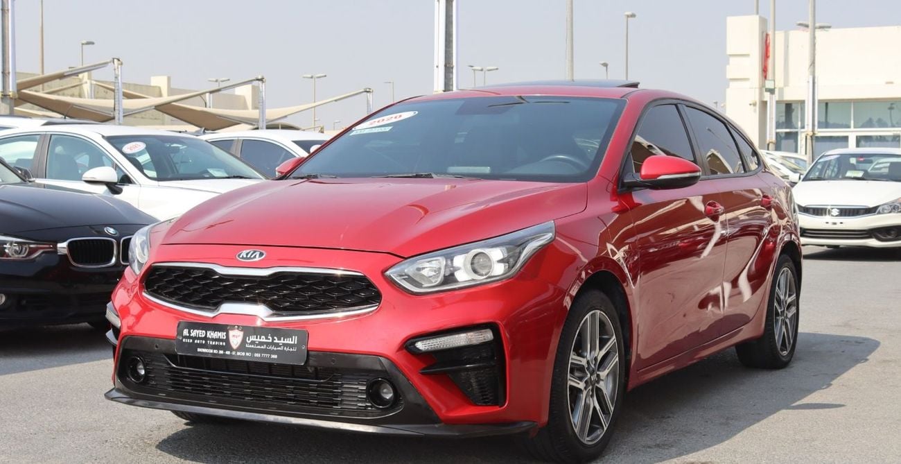 كيا سيراتو كيا سيراتو 2020  خليجى فل أوبشن  بحاله ممتازه ممشى 97000 كم بمحرك 1.6L- بسعر 38000 درهم
