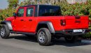 Jeep Gladiator 2020  Sport 4X4, 3.6L V6 GCC, 0km , W/ 3 Yrs or 60K km Warranty @ Trading Enterprises