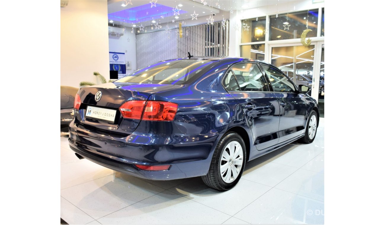 Volkswagen Jetta LOW MILEAGE! ONLY 70,000KM! Volkswagen Jetta 2015 Model!! in Blue Color! GCC Specs