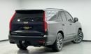 Cadillac Escalade Sport Platinum 6.2L 4WD 2022 Cadillac Escalade 600 Sport Platinum, 2027 Cadillac Warranty and Servic
