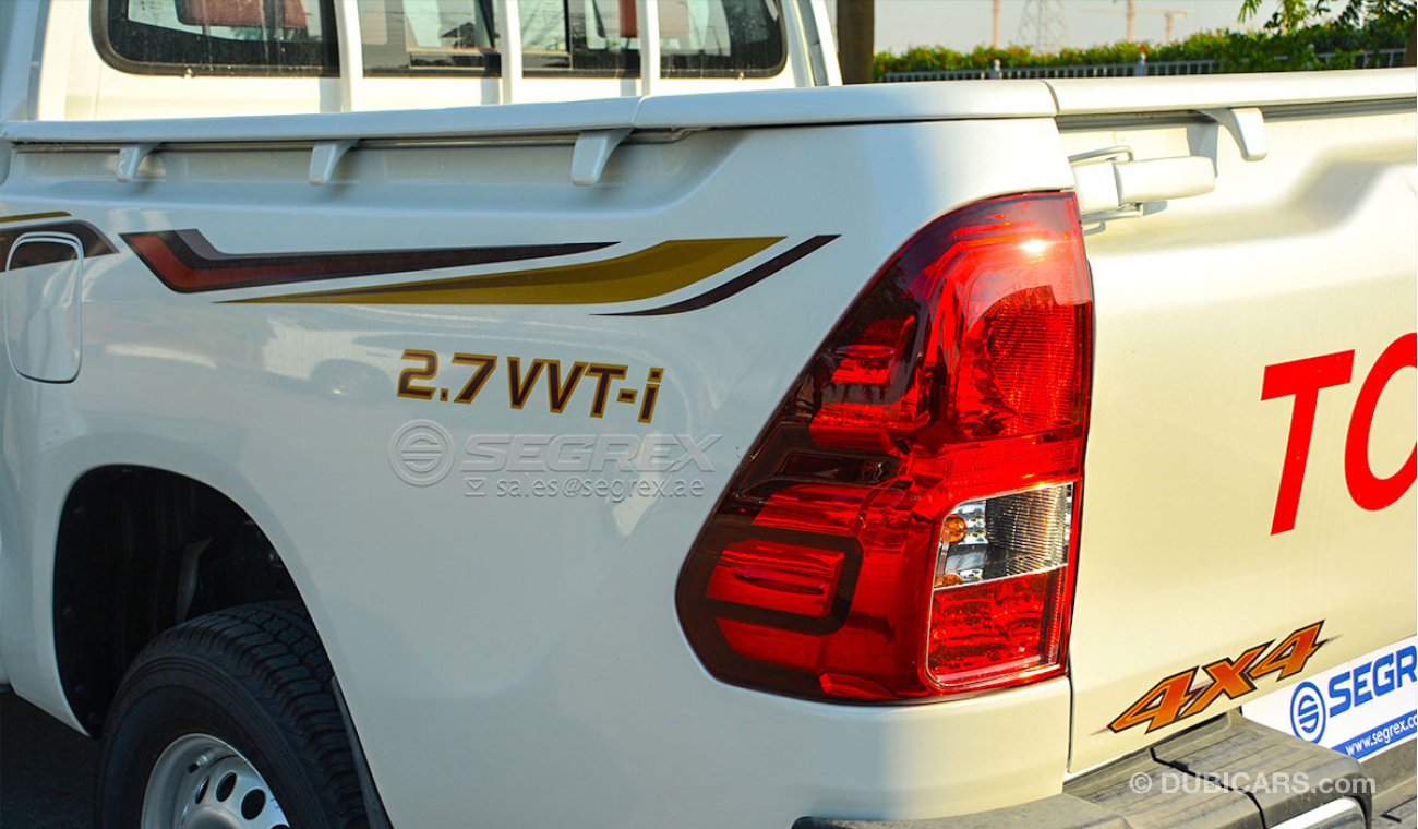 Toyota Hilux 2.7 DC 4x4 6AT LOW. PWR WINDOWS.AC AVAILABLE IN COLORS 2020 MODELS
