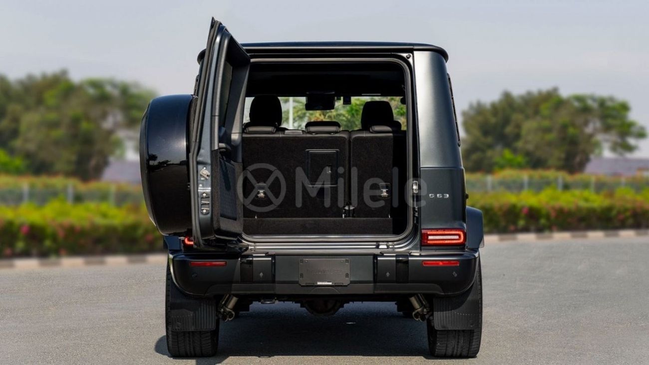 مرسيدس بنز G 63 AMG .0L PETROL: MAGNO BLACK WITH NIGHT PACKAGE, CARBON INTERIOR, NEW CAR!!