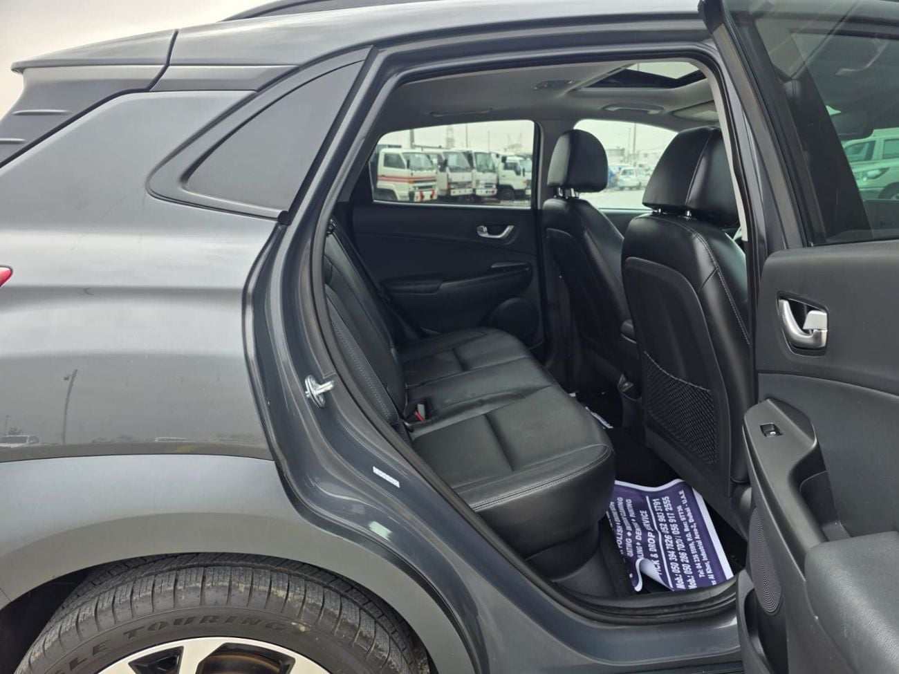 Hyundai Kona 1.6 Limited Turbo Sunroof, Push button, original leather seats and Parking sensors