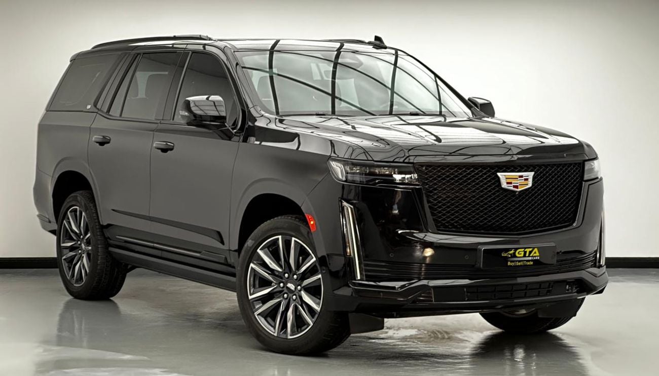 Cadillac Escalade 2022 Cadillac Escalade Sports, Full Option, 36 Speakers, March/2027 Cadillac Warranty, FSH, GCC