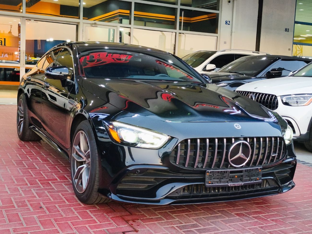 مرسيدس بنز ايه ام جي جي تي 43 AMG GT 2023 – 22,000 km – American Specs – Excellent Condition