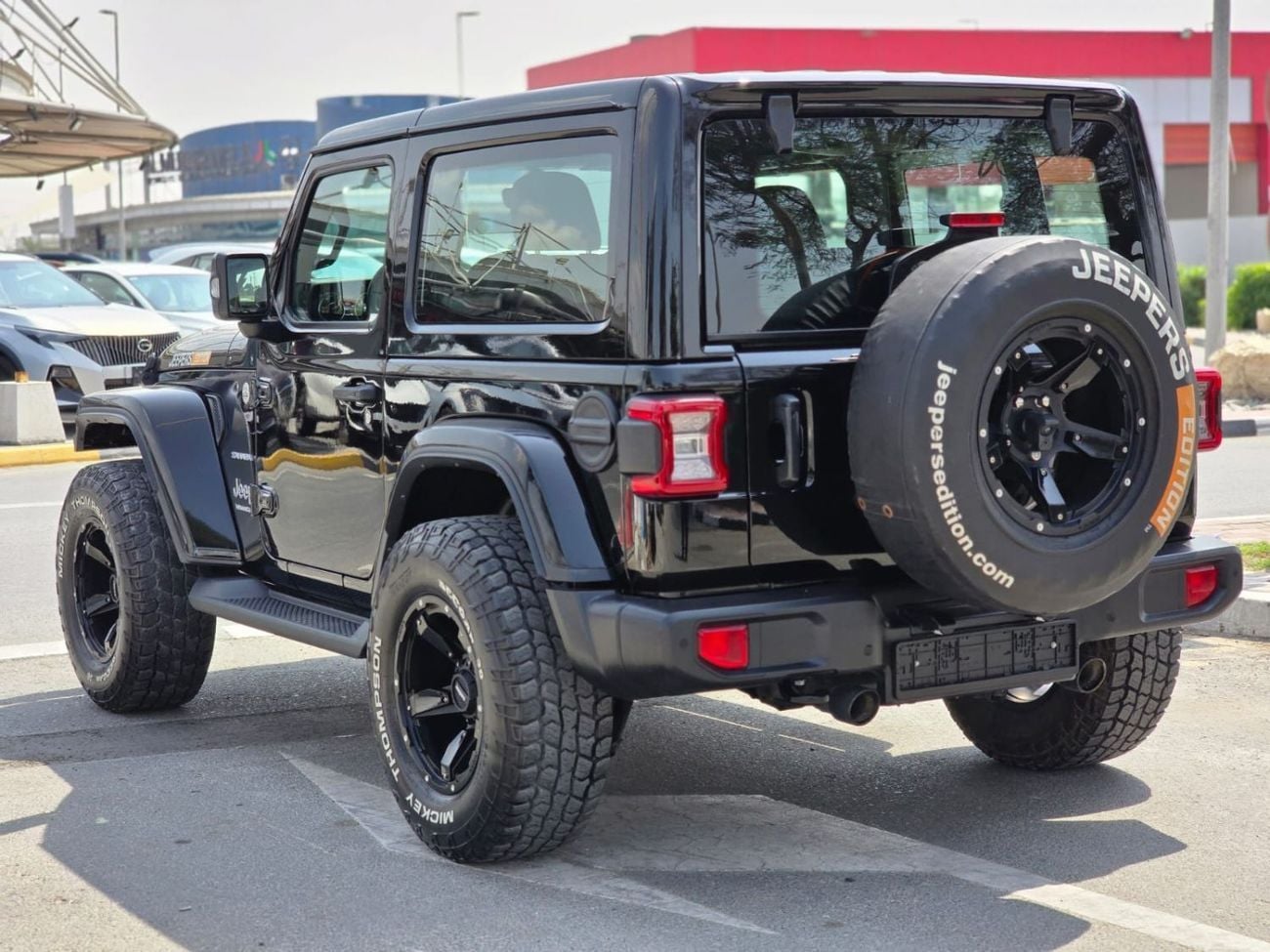 Jeep Wrangler SAHARA CITY 3.6L A/T (5 Seater) JEEPERS EDITION 2021 GCC LOW MILEAGE WITH AGENCY SERVICE CONT