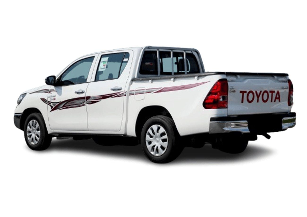 تويوتا هيلوكس GL ECTKSA001 - 2026 Toyota Hilux Double Cab Pick Up - 2.4L Diesel Manual 2wd – White