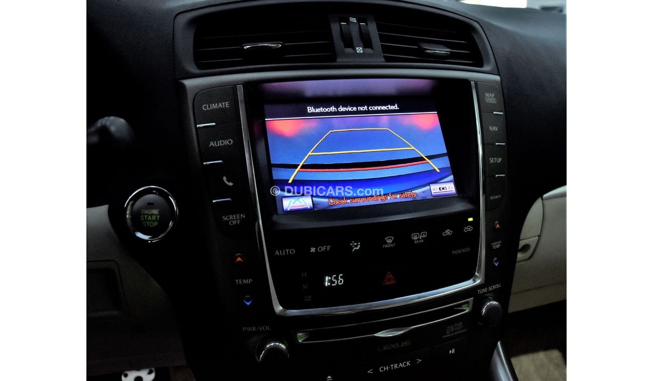 Lexus IS300 EXCELLENT DEAL for our Lexus IS 300C ( 2013 Model ) in Blue Color GCC Specs