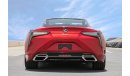 Lexus LC500 5.0L V8 with Alcantara Leather Seats, Adaptive Radar Cruise and Lane Change Assist