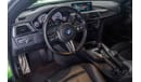 BMW M4 Competition 2017 BMW M4 Competition Pack / Individual High Option Spec in Java Green / Full Service 
