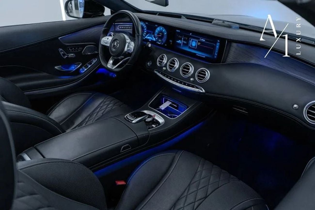 Mercedes Benz S560 AMG 2018 Mercedes Benz S560 AMG Cabriolet, Warranty, Fully Loaded, Very Low Kms, Excellent Condition