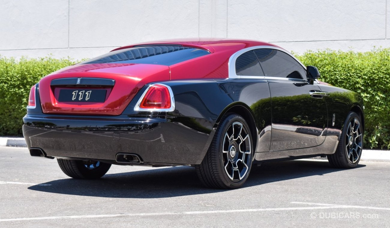 Rolls-Royce Wraith Black Badge / GCC Specifications