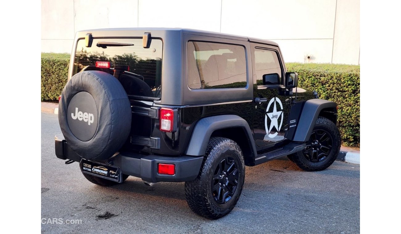 Used 2015 JEEP WRANGLER UNLIMITED SPORT (JK), 2DR SUV, 3.6L 6CYL PETROL