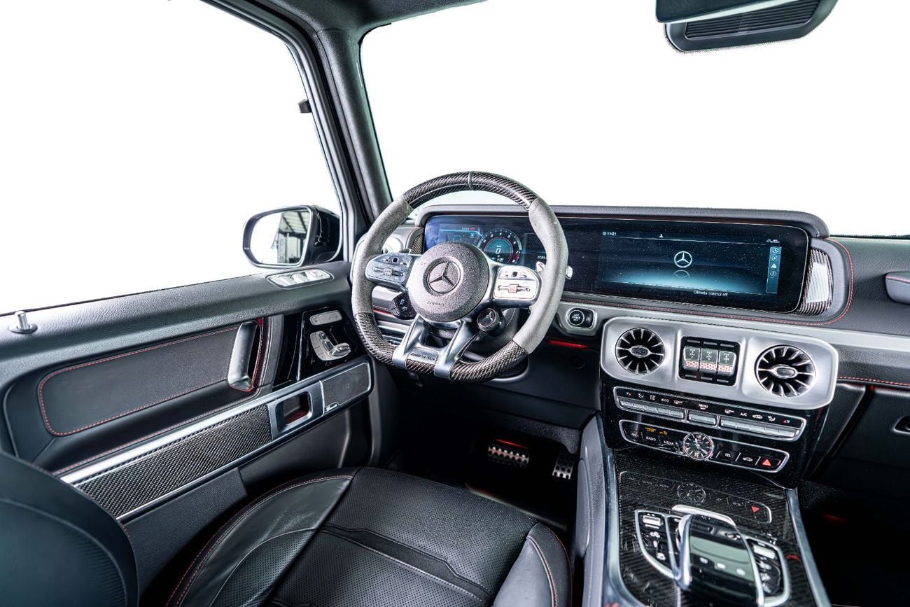 Mercedes-Benz G 63 AMG 4MATIC SUV Night Package II-Carbon Fiber Package-Low Mileage-Under Warranty Until 2027