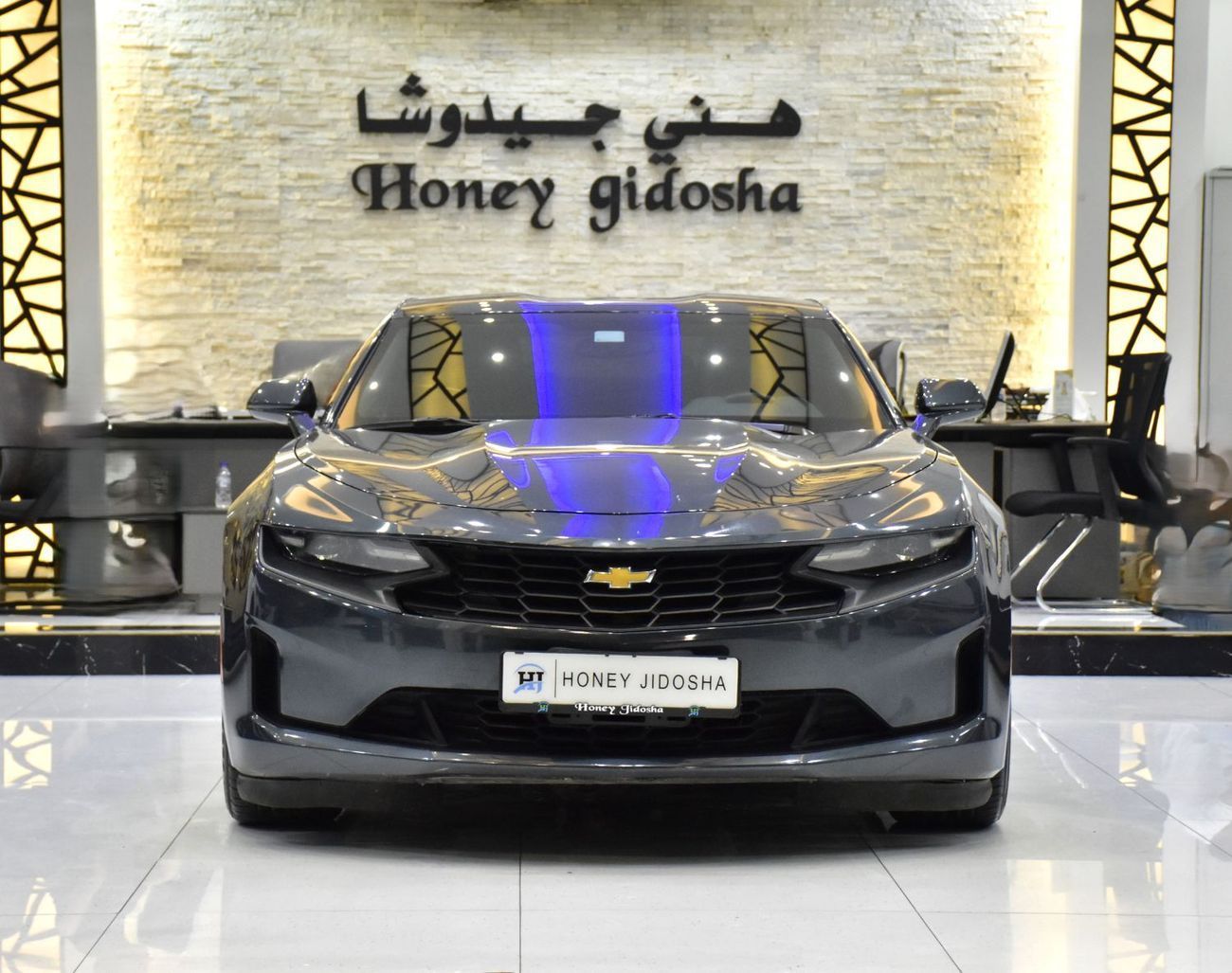 شيفروليه كامارو EXCELLENT DEAL for our Chevrolet Camaro ( 2022 Model ) in Grey Color American Specs