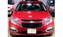 شيفروليه كروز 2016 Chevrolet Cruze LT, Warranty, Full Service History, GCC, Low Kms