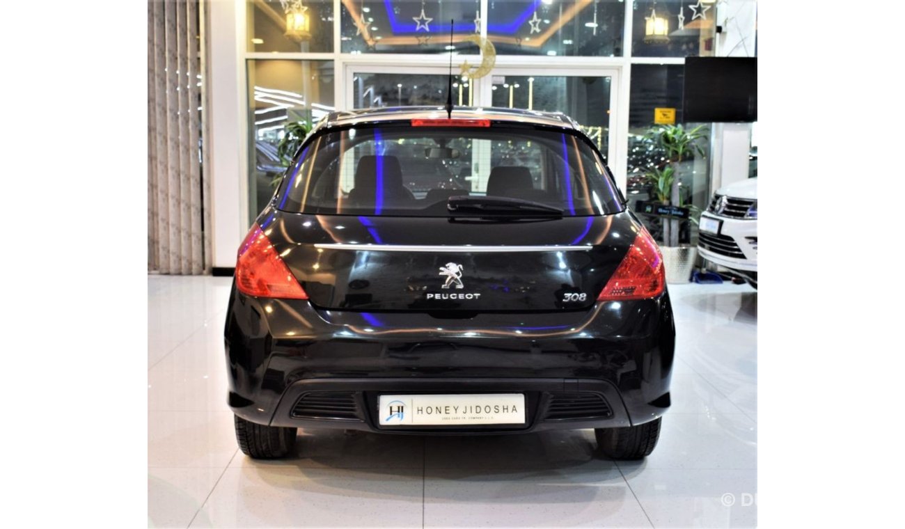 بيجو 308 AMAZING Peugeot 308 Hatchback 2013 Model!! in Black Color! GCC Specs