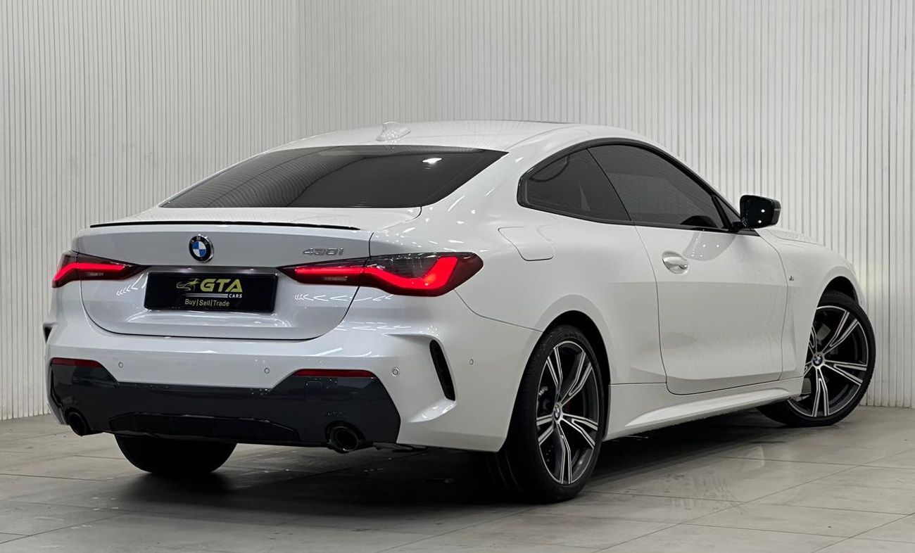 BMW 430i M Sport Pro 2021 BMW 430i M-Sport Coupe, Aug 2026 BMW Warranty + Service Pack, Low Kms, GCC
