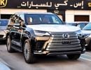 لكزس LX 700h VIP لكزس LX700 بمقاعد هجينة || كاملة المواصفات | بنزين، محرك V6 سعة 3.5 لتر، دفع رباعي (الرمز L7V) أسود،