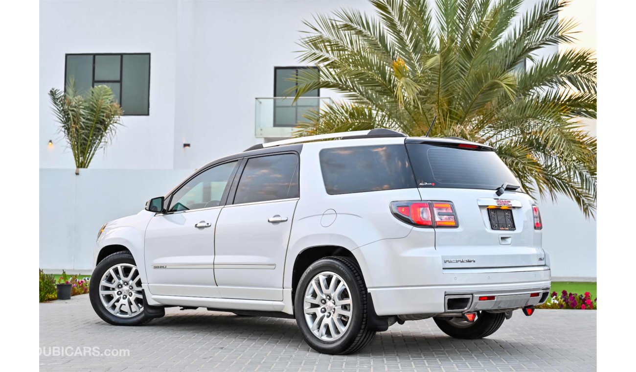 GMC Acadia Denali - Full Option! - AED 1,351 Per Month! - 0% Down Payment