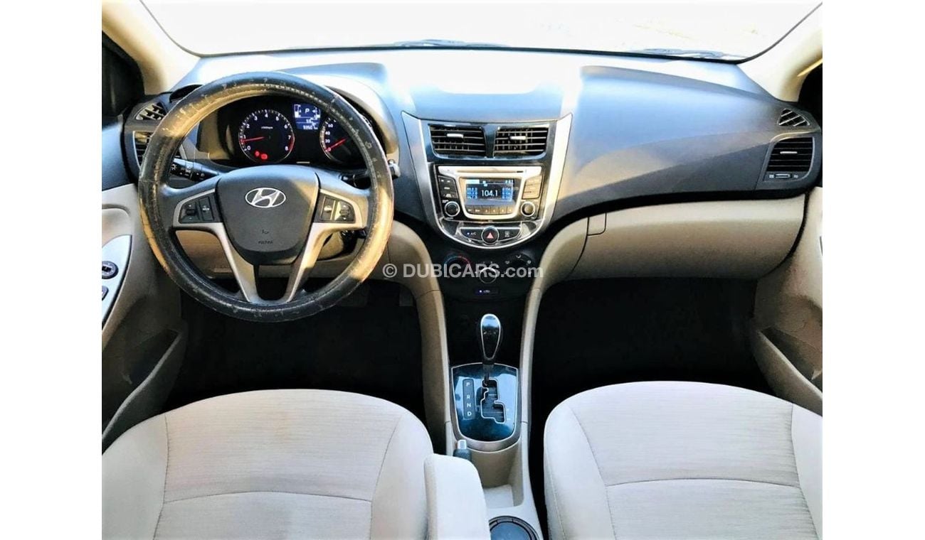 هيونداي أكسنت HYUNDAI ACCENT 2015 MODEL GCC CAR IN EXCELLENT CONDITION WITH A LOW MILAGE ONLY 94000 KM