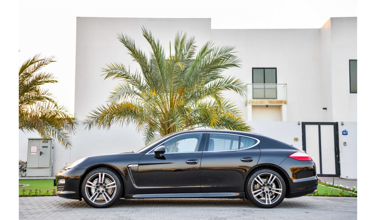 Porsche Panamera S 4.8L V8 - 2 Y Warranty! - GCC - AED 2,856 PER MONTH - 0% DOWNPAYMENT