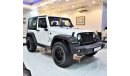 Jeep Wrangler ORIGINAL PAINT صبغ وكاله Jeep Wrangler Sport 3.6L PentaStar 2015 Model!! in White Color! GCC Specs