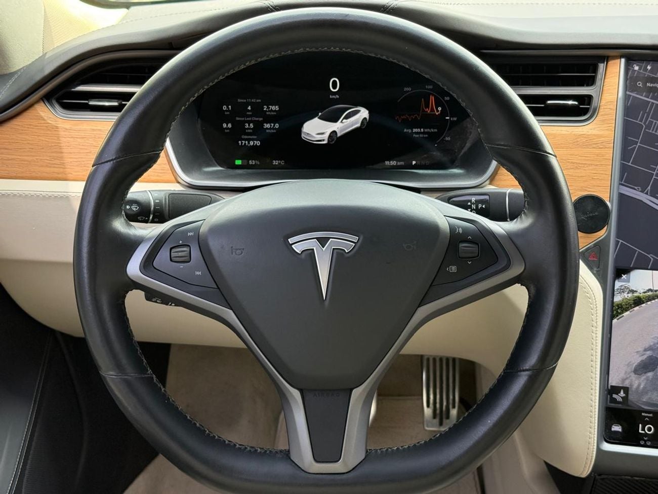 Tesla Model S Plaid (AWD) TESLA MODEL S 75D 2019 GCC SPECIAL EDITION IN PERFECT CONDITION