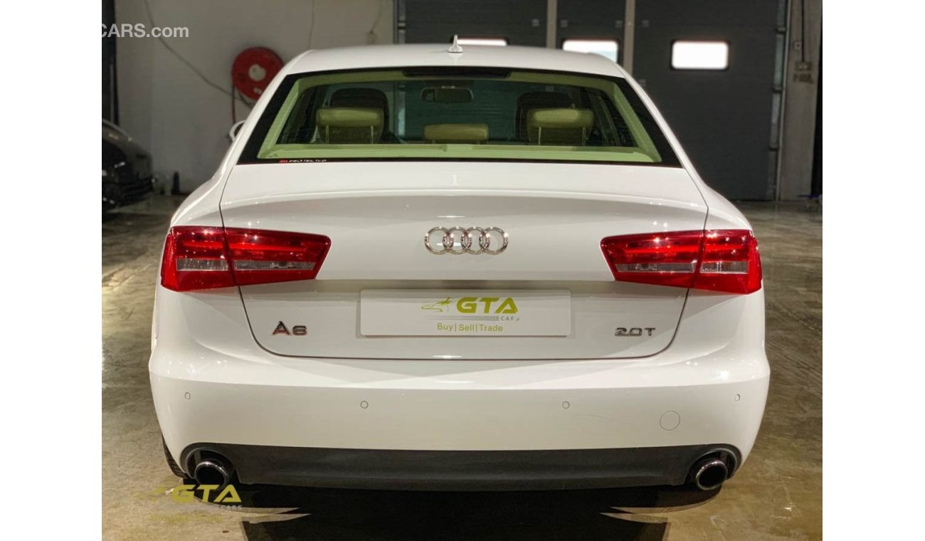 أودي A6 2013 Audi A6 2.0T, Warranty, Service History, GCC