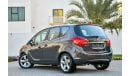 Opel Meriva Under Warranty! GCC - AED 556 PER MONTH - 0% DOWNPAYMENT