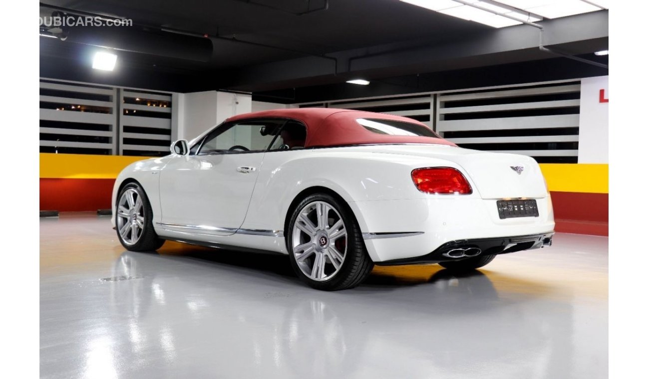 Bentley Continental GTC Bentley Continental GT V8 S Convertible 2015 GCC under Warranty with Flexible Down-Payment