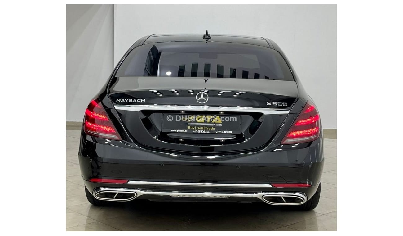 مرسيدس مايباخ S560 مايباخ 2020 Mercedes S560 Maybach 4MATIC, Full Gargash Service History, European Specs