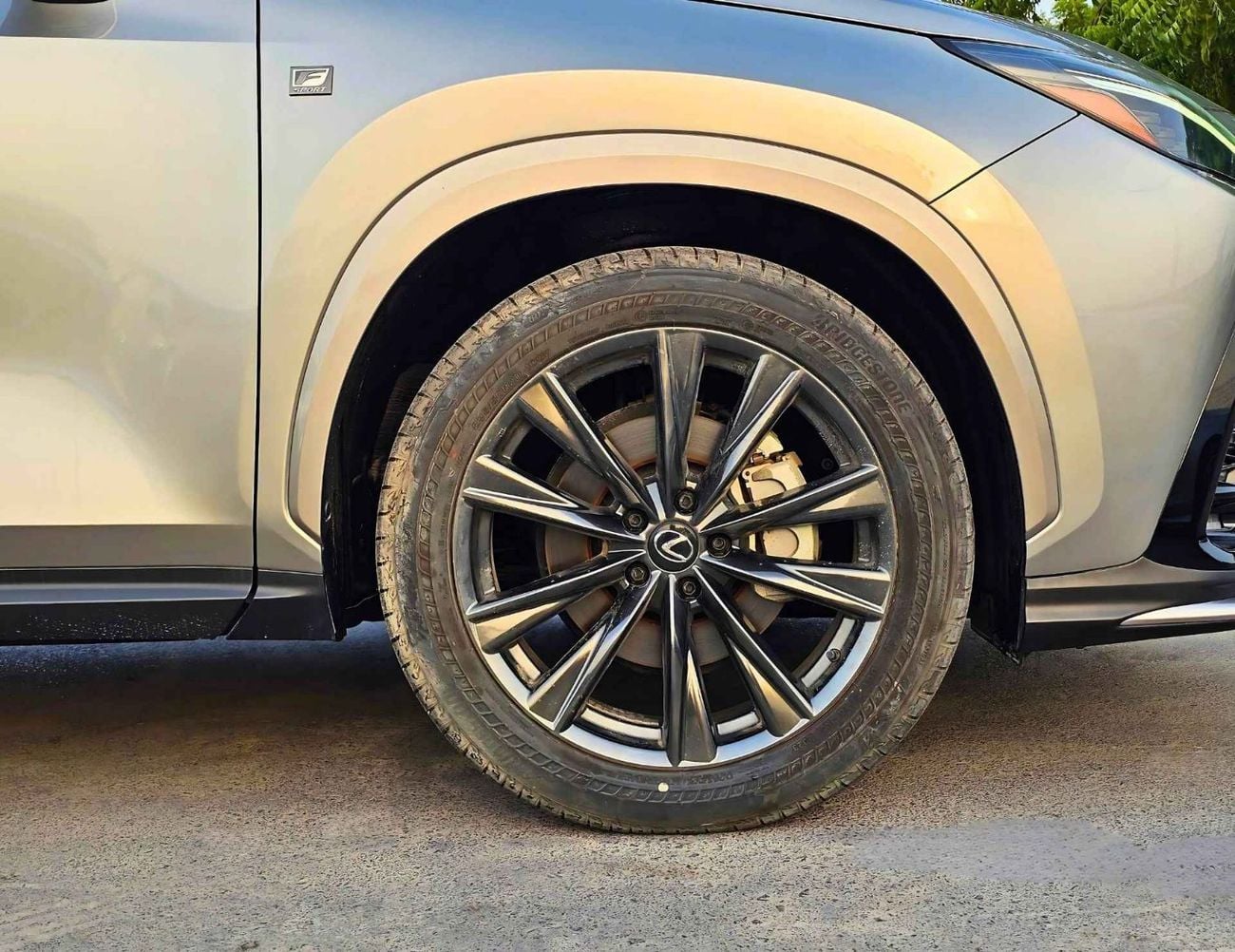لكزس NX350 F SPORT TURBO CHARGED/PANORAMIC ROOF/275 HP ENGINE/2.4L PETROL AWD/CODE#NXP3F
