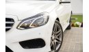 مرسيدس بنز E300 AMG - Agency Warranty - GCC - AED 2,330 Per Month - 0% DP