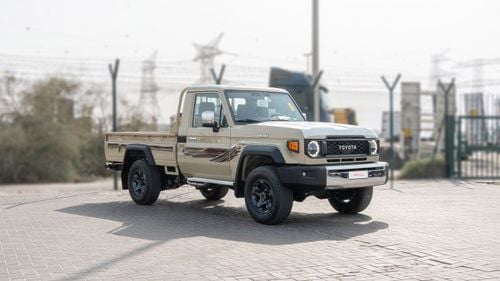 تويوتا لاند كروزر بيك آب 2026 Toyota LC79 2.8L MT Diesel (Beige-Brown)