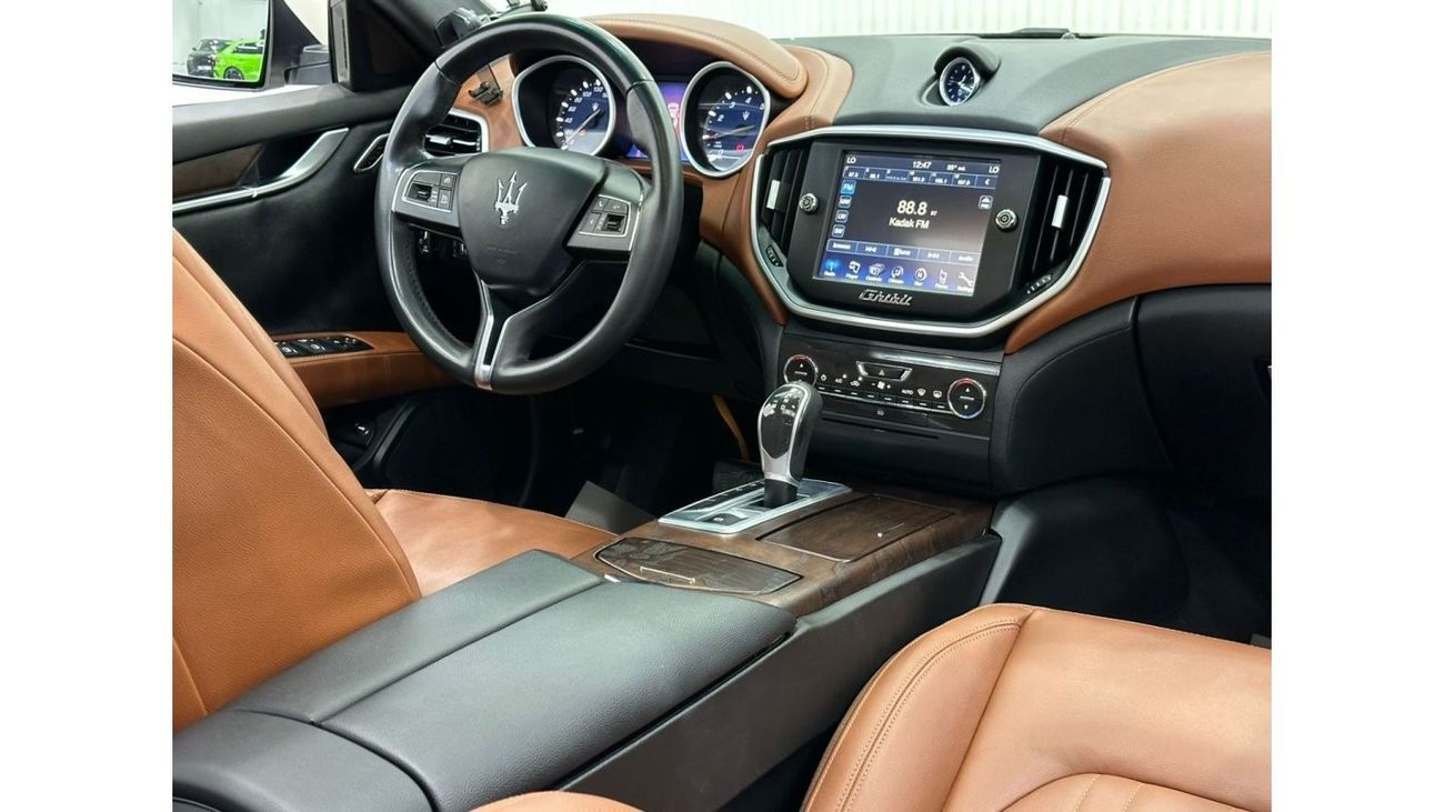 Maserati Ghibli 2015 Maserati Ghibli S, Full Maserati Service History, Low Kms, Excellent Condition, GCC