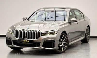 بي أم دبليو 730Li 2021 BMW 730Li M-Sport M-Kit, 1 Year Warranty Unlimited, BMW Full Service History, GCC