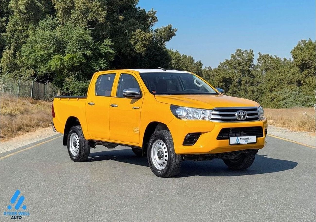 Toyota Hilux DLX 2.4L 4WD Diesel MT DC / Ready to Drive / GCC / Book Now!