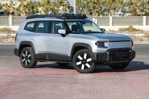 Changan Deepal G318 2024 Changan Deepal G318 Air Suspension - Plug-in Hybrid - Silver inside Blue