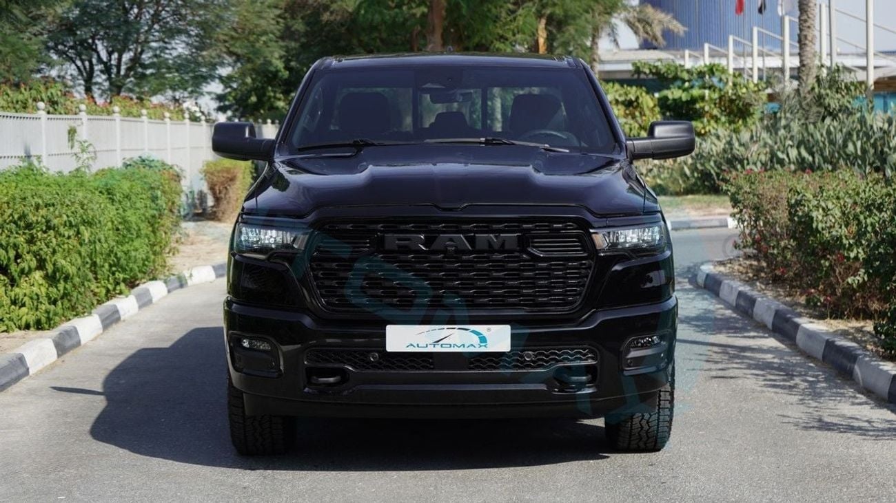 RAM 1500 (For Export , НА ЭКСПОРТ) PY 25/25 Tradesman Hurricane SO 3.0TT Crew Cab 4X4 GCC Без пробега