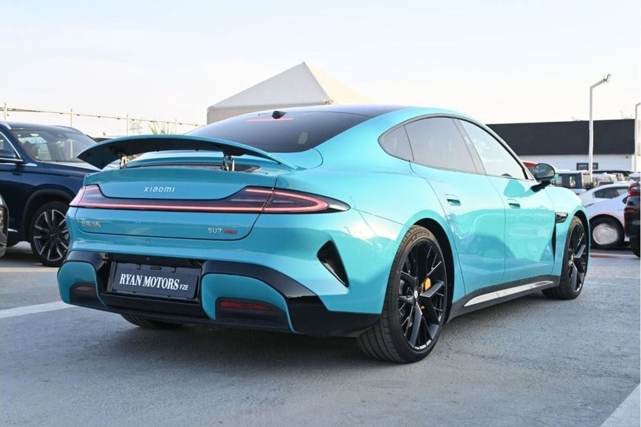 شاومى SU7 XIAOMI SU7 MAX Model 2024, Color Aqua Blue