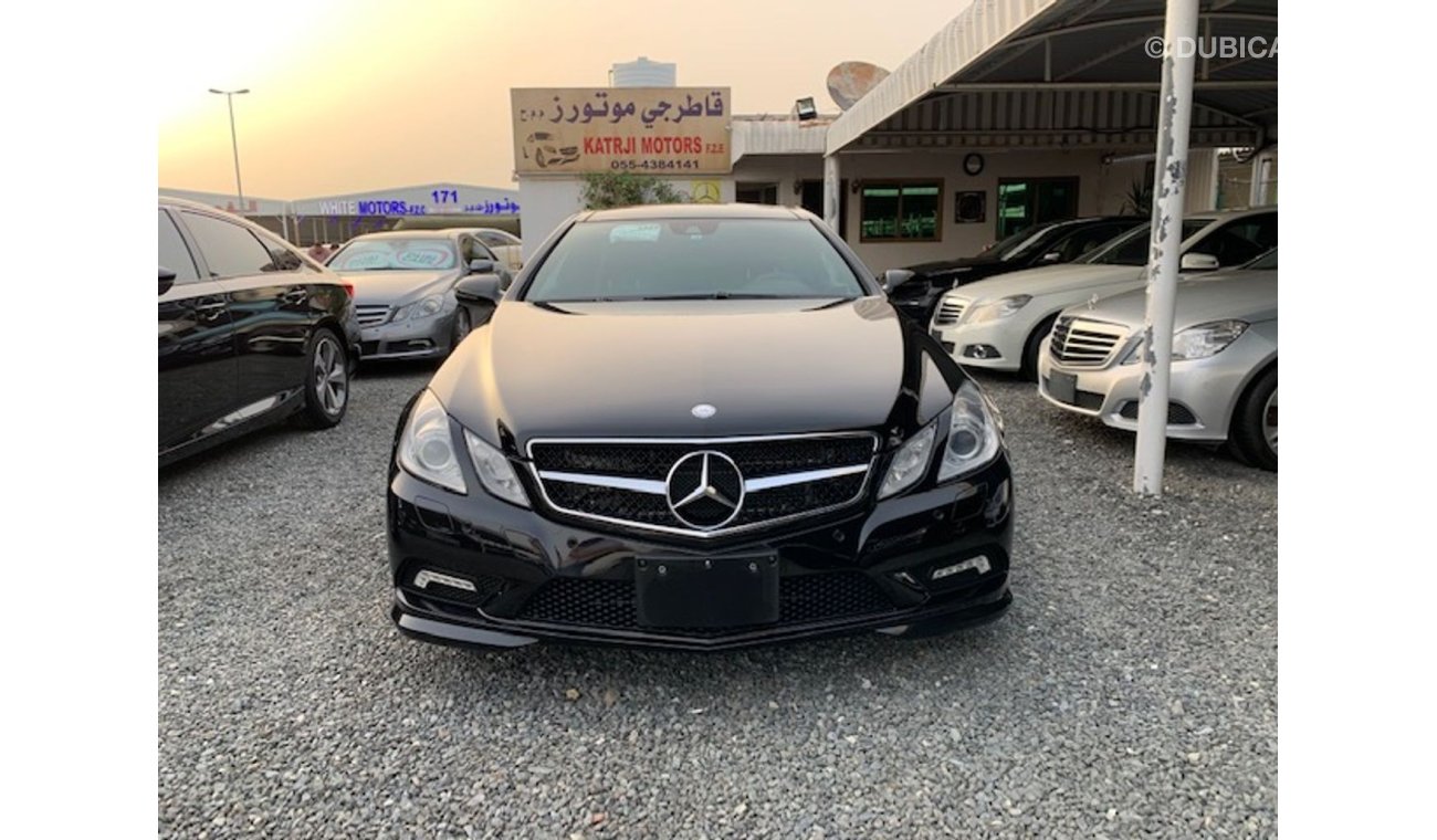 مرسيدس بنز E 550 وارد اليابان بطاقة جمركية  E550 CUOPE KIT AMG 2010