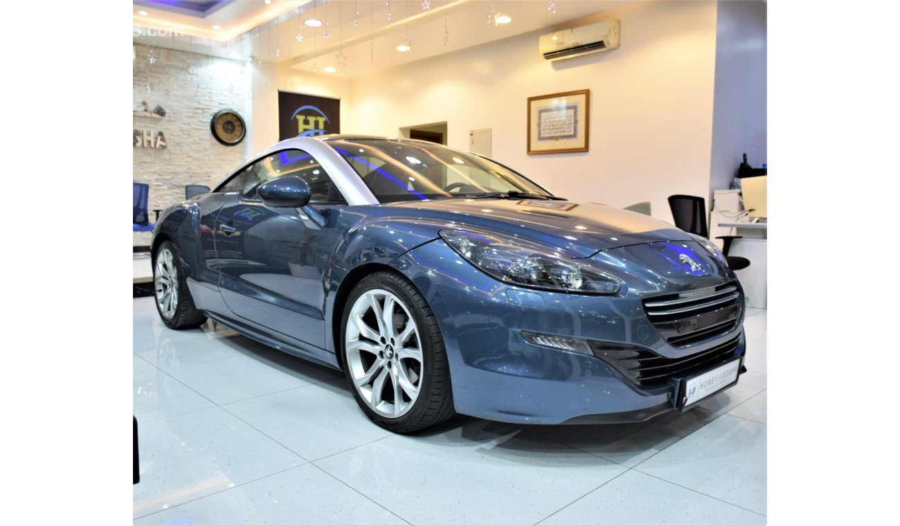 Peugeot RCZ EXCELLENT DEAL for our Peugeot RCZ 2015 Model!! in Blue Color! GCC Specs