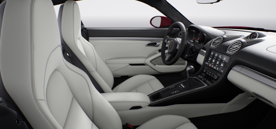 Porsche Cayman interior - Seats